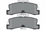 TEXTAR  Brake Pad Set,  disc brake 2007601