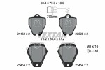 TEXTAR  Комплект тормозных колодок,  дисковый тормоз 2145201
