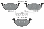 TEXTAR  Комплект тормозных колодок, дисковый тормоз Q+ 2313101