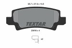 TEXTAR  Brake Pad Set,  disc brake 2381601