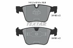 TEXTAR  Brake Pad Set,  disc brake Q+ 2418001
