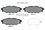 TEXTAR  Brake Pad Set,  disc brake 2427101