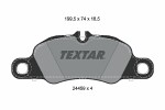 TEXTAR  Комплект тормозных колодок,  дисковый тормоз 2445901