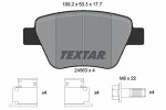 TEXTAR  Piduriklotsi komplekt, ketaspidur Q+ 2456301