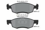TEXTAR  Brake Pad Set,  disc brake Q+ 2467301