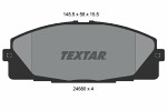 TEXTAR  Комплект тормозных колодок, дисковый тормоз 2468001