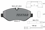 TEXTAR  Комплект тормозных колодок,  дисковый тормоз Q+ 2919202
