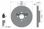 TEXTAR  Тормозной диск PRO 92069603