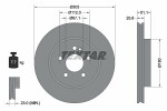 TEXTAR  Тормозной диск PRO+ 92089905