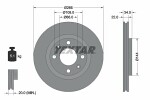 TEXTAR  Тормозной диск PRO 92111503