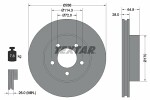 TEXTAR  Тормозной диск PRO+ 92119705