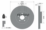 TEXTAR  Тормозной диск PRO+ 92149105