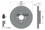 TEXTAR  Brake Disc PRO+ 92157905