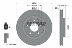 TEXTAR  Тормозной диск PRO+ 92184405