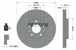 TEXTAR  Тормозной диск PRO 92195603