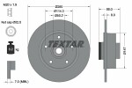 TEXTAR  Brake Disc PRO 92196003