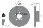 TEXTAR  Тормозной диск PRO+ 92261805