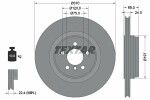 TEXTAR  Тормозной диск PRO 92270003