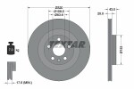 TEXTAR  Тормозной диск PRO 92309703