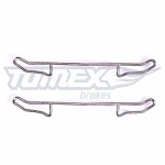 TOMEX Brakes  Accessory Kit,  disc brake pad TX 43-90