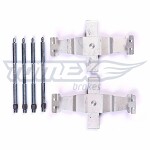 TOMEX Brakes  Accessory Kit,  disc brake pad TX 44-17