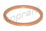 TOPRAN  Уплотнительное кольцо, резьбовая пробка маслосливн. отверст. 110 261