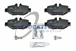 TRUCKTEC AUTOMOTIVE  Brake Pad Set,  disc brake 02.35.161
