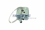 TRUCKTEC AUTOMOTIVE  Oil Cooler,  engine oil 07.18.001