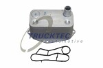 TRUCKTEC AUTOMOTIVE  Oil Cooler,  engine oil 08.18.015