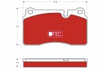 TRW  Brake Pad Set,  disc brake DTEC COTEC GDB1743DTE