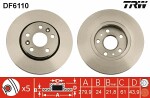TRW Brake Disc DF6110
