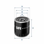 UFI  Oil Filter 23.191.00