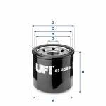 UFI  Oil Filter 23.258.00
