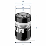 UFI  Oil Filter 23.436.00