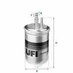 UFI  Топливный фильтр 24.445.00