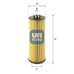 UFI  Oil Filter 25.019.00