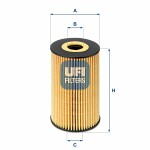 UFI  alyvos filtras 25.106.00