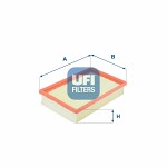 UFI  oro filtras 30.129.00