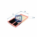 UFI  Воздушный фильтр 30.342.00