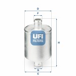 UFI  Топливный фильтр 31.836.00
