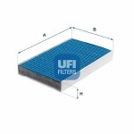 UFI  Filter, salongiõhk ARGENTIUM 34.111.00