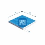 UFI  Фильтр,  воздух во внутренном пространстве ARGENTIUM 34.117.00
