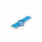 UFI  Filter, salongiõhk ARGENTIUM 34.118.00