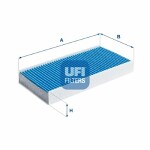 UFI  Filter, kupéventilation ARGENTIUM 34.142.00