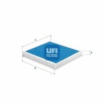 UFI  Filtrs, Salona telpas gaiss 34.176.00