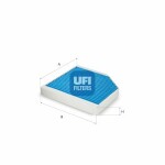 UFI  Filter, salongiõhk ARGENTIUM 34.222.00