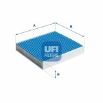 UFI  Filter, salongiõhk ARGENTIUM 34.244.00