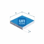 UFI  Filter, salongiõhk ARGENTIUM 34.395.00