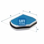 UFI  Filter, salongiõhk ARGENTIUM 34.270.00