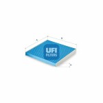 UFI  Filter, salongiõhk ARGENTIUM 34.286.00
